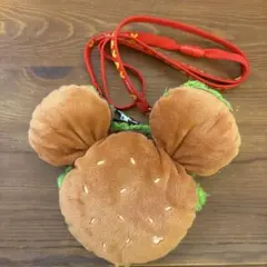 ミッキーマウス ハンバーガー型パスケース