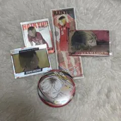 ハイキュー　孤爪研磨　缶バッチ カード