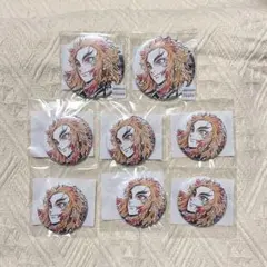 鬼滅の刃 WEBSHOPくじ 煉獄杏寿郎 竈門炭治郎 缶バッジ　セット