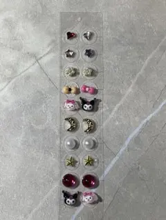 耳つぼジュエリー　キット　ポインター　シール　マグレイン　キティ　サンリオ　模型 耳つぼジュエリー キット ポインター シール マグレイン キティ