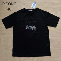 【新品未使用　タグ付き】ピッコーネ　半袖　Tシャツ　サイズ40