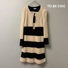 tobechicシフォン ワンピース タグ付き新品未使用★size44★ TOBECHICワンピース新品☆
