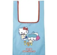 ちいかわ　サンリオ　エコバッグ　ハチワレ　ハローキティ