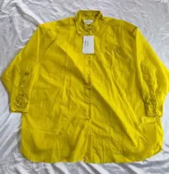 新品未使用　Maison Margiela オーバーサイズ　シャツ　イエローのサムネイル