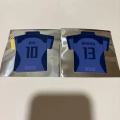 ブルーロック展 入場特典 ユニフォーム型ステッカー 糸師凛 馬狼照英