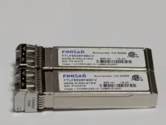 51】AFBR-709SMZ Avago 10G SR SFP 2個セット - メルカリ