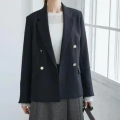 ロペピクニック　ウールライク金ボタンジャケット　Mサイズ