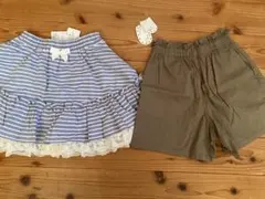 130センチ　女の子　パンツセット