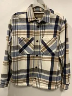 ZARA チェック柄シャツジャケット