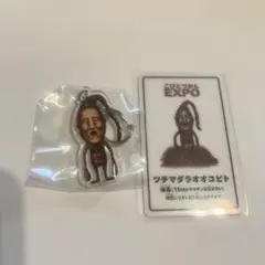 こびとづかんEXPO アクリルキーホルダー＆トレカセット　ツチマダラオオコビト②