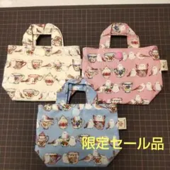 runa様 専用です】布バスケット メガネ置き 猫柄 ハンドメイド - メルカリ