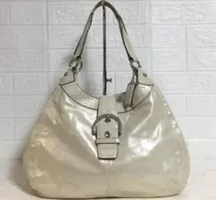 no27547 COACH コーチ F17092 レザー PVC トート バッグ