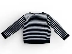 SEASON REASON ボーダーニット M 黒×白 長袖