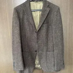 Harris Tweed テーラードジャケット ブラウン系