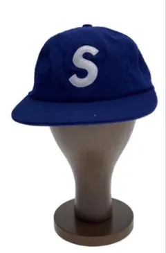 Supreme Sロゴ ウール キャップ ブルーのサムネイル