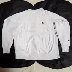 Champion REVERSE WEAVE スウェット Lサイズ グレー