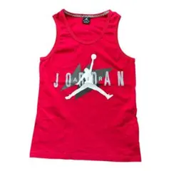 美品 ナイキ NIKE エアジョーダン プリント ロゴ タンクトップ