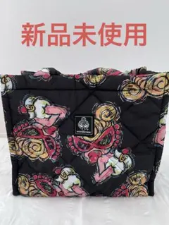 新品未使用】ヒステリックミニ トートバッグ ヒスミニ スクエア 黒　早い者勝ち！
