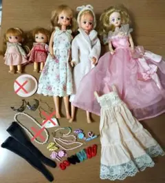 タカラ リカちゃん ジェニーちゃんなど 小物 まとめ売り メルカリ便