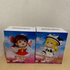 東方Project ゆっくり フィギュア 博麗霊夢 霧雨魔理沙 セット