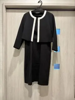 【札あり】RUIRUE BOUTIQUE セットアップスーツ ノーカラーのサムネイル