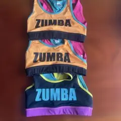ZUMBA スポーツブラ 3点セット