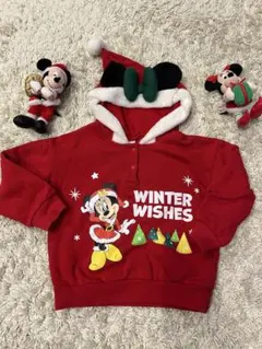 Disney ミニーマウス サンタパーカー