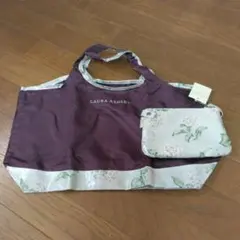 LAURA ASHLEY エコバッグ ポーチ付き 6のサムネイル
