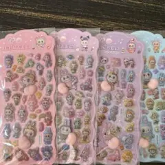 ラブブ　おしりシール4点セット12