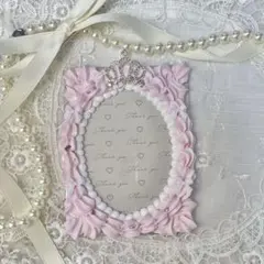 ホイップデコ　トレカケース　ピンク　王冠