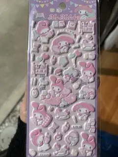 と*も様 マイメロ　マシュマロシール　サンリオ　海外限定　正規品　もちもちシール