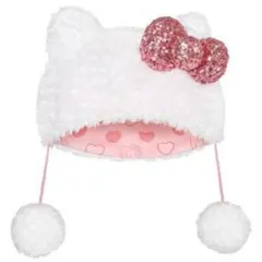 USJ ユニバ ハローキティ 被り物 帽子