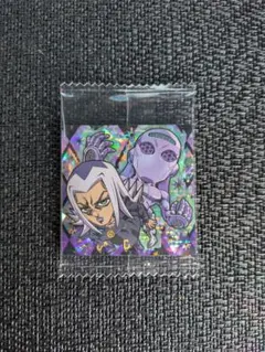 ジョジョの奇妙な冒険　ウエハース　シール　レオーネ・アバッキオ　SR　黄金の風