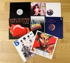 DISCO POPSレコード8枚まとめ売り