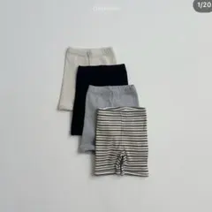 digreen jelly leggins ハーフパンツ　ボーダー　90-100