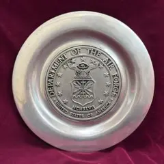 【激レア】1976年米国建国200周年記念 ピューター製 プレート 皿　送料込 激レア】1976年米国建国200周年記念 ピューター製 プレート 皿 送料込