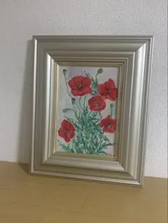新品】山口一郎 原画／neoflowerシリーズ／赤の花 - メルカリ