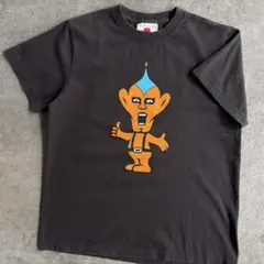 ゲゲゲの鬼太郎 Tシャツ サイズL デカロゴ 目玉おやじ キャラクター 