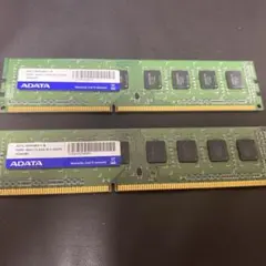 ADATA DDR3 1600 8GB メモリ 2枚セットのサムネイル