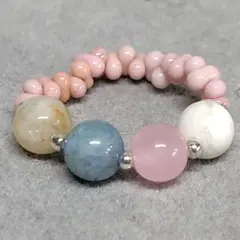 天然石　ビーズリング　244