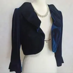 【定価61600円】未使用 ソワールドルチェ ベロアフォーマルジャケット 13号