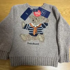 TeddyBear x SHIPS ニット セーター 100cm キッズ服