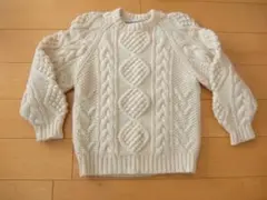 美品ヴィンテージSEVEN ISLANDSフィッシャーマンセーター アランニット