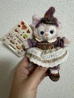 上海ディズニー ハロウィン２０２４リーナベルぬいぐるみキーチェー