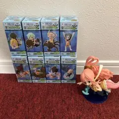 ワンピース ワールドコレクタブルフィギュア リュウグウ王国　9個セット