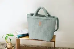 リンネル付録DOD肩がけできる軽ふわキルティングバッグ