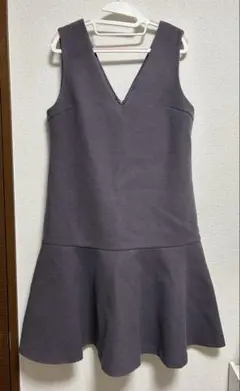 【新品】裾フレアジャンスカ S パープル プロポーションボディドレッシング