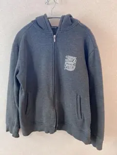 BURBERRY BLACK LABEL グレー ジップアップパーカー サイズ2