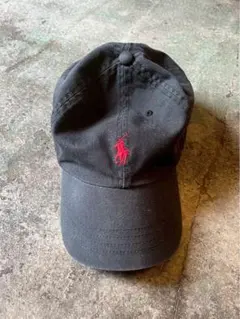 90-00s Polo by Ralph Lauren キャップ 赤×黒のサムネイル