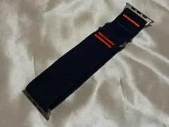 新品 Apple Watch ナイロン製バンド ネイビー